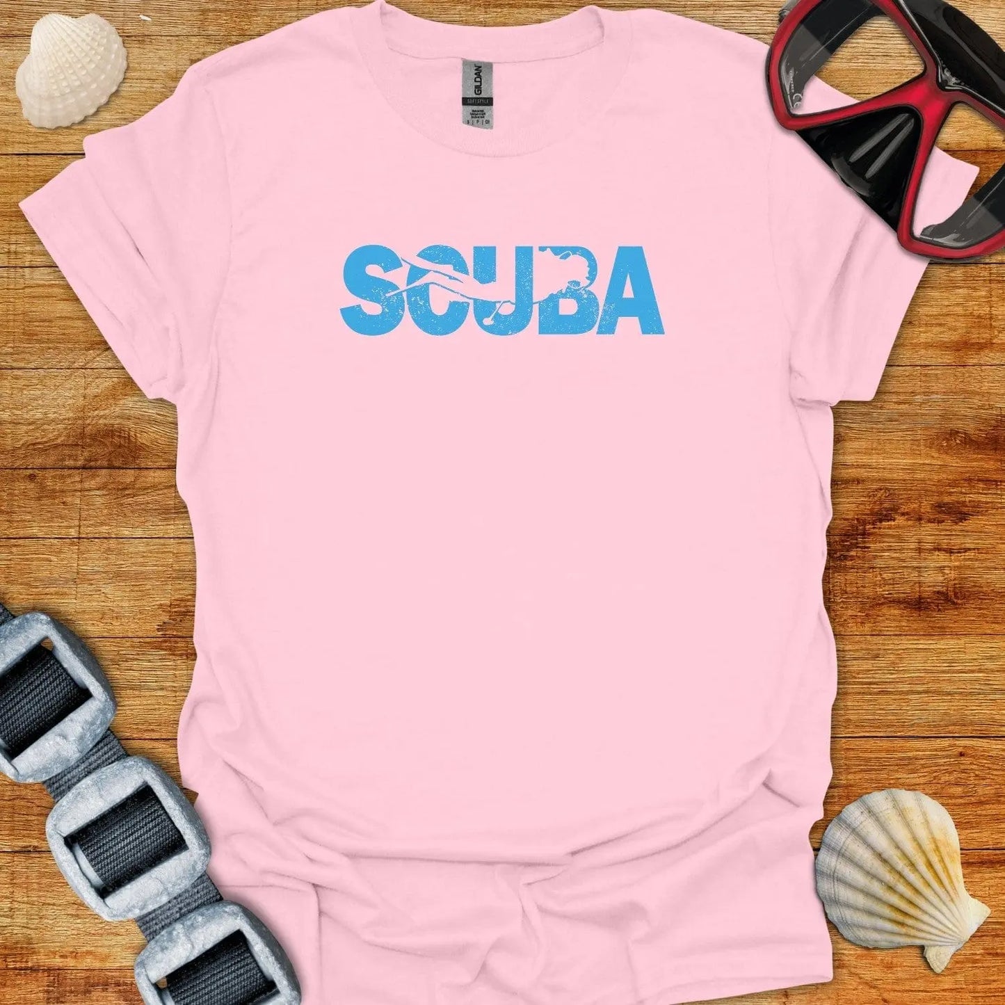 T-Shirt Light Pink / S Scuba