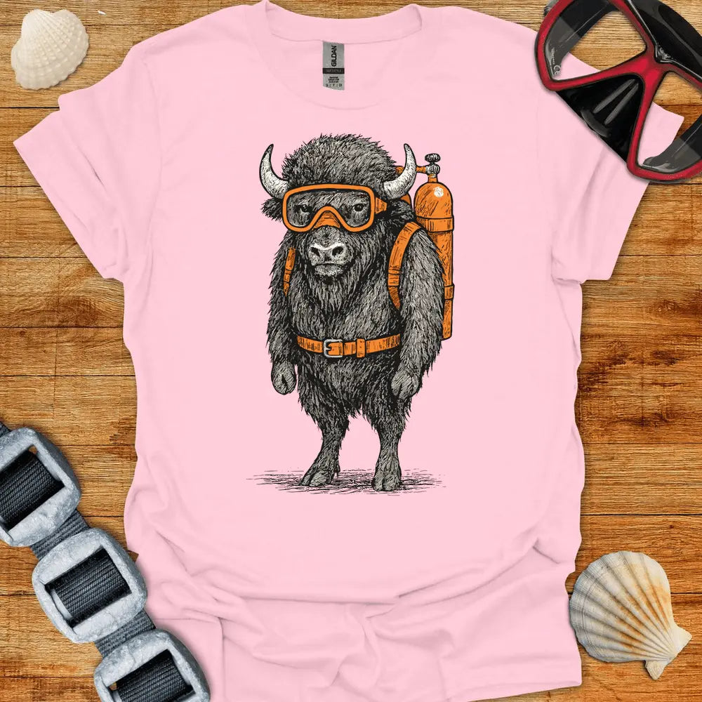 T-Shirt Light Pink / S Scuba Byson T-Shirt