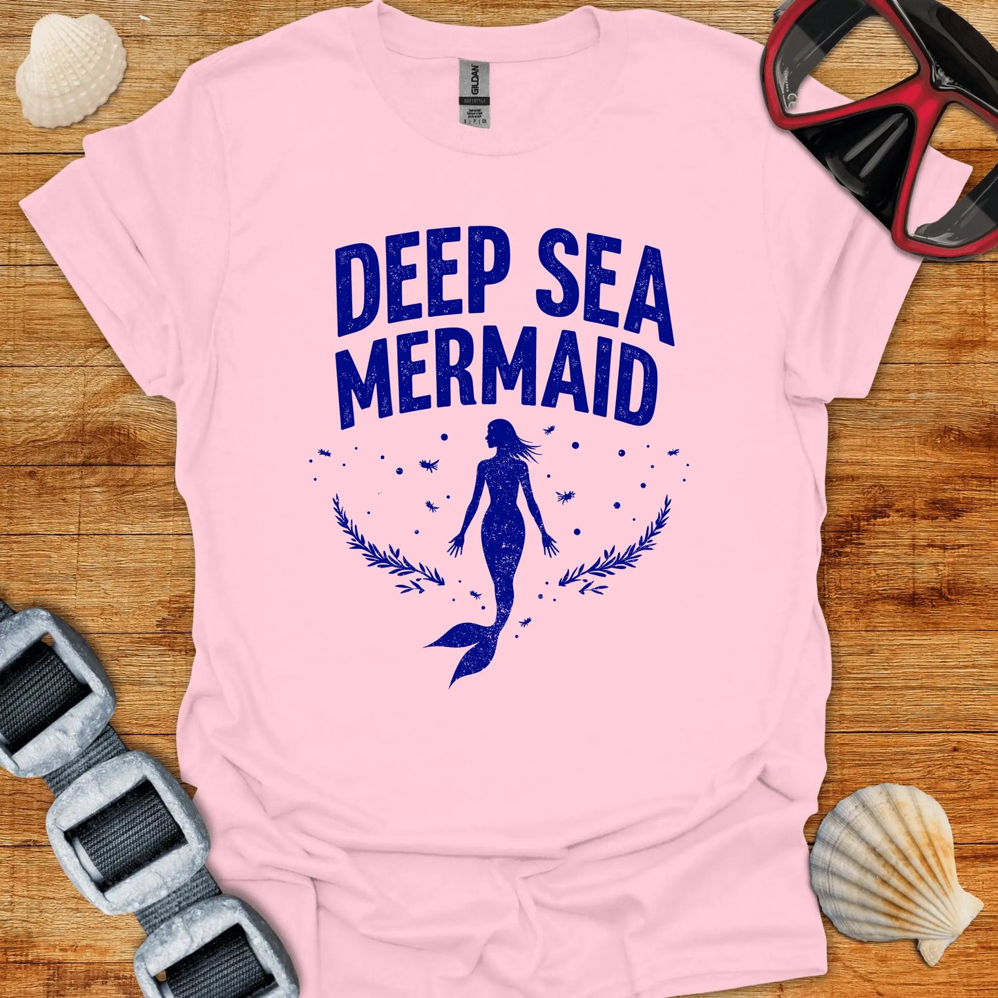 T-Shirt Light Pink / S Sea Mermaid T-Shirt D