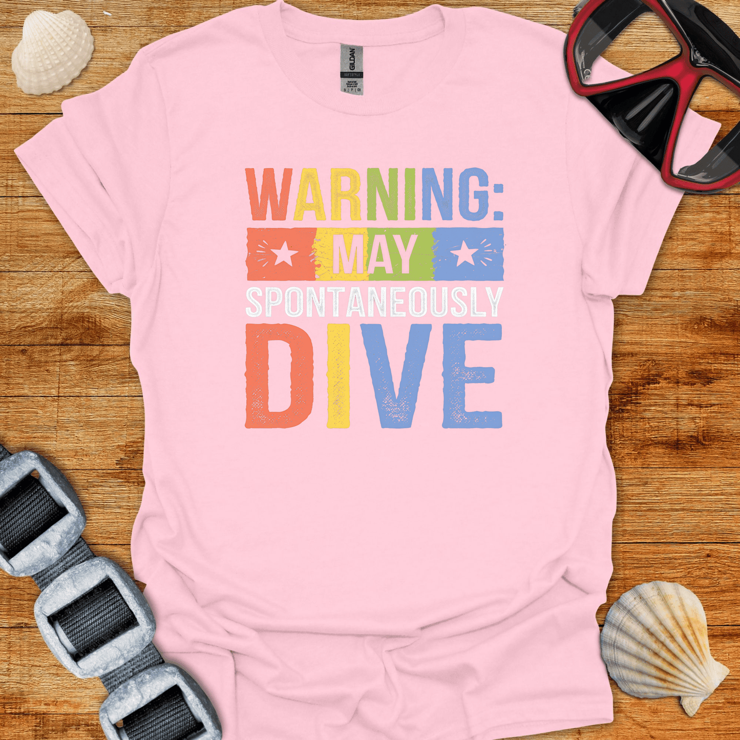 T-Shirt Light Pink / S Spontaneously T-Shirt