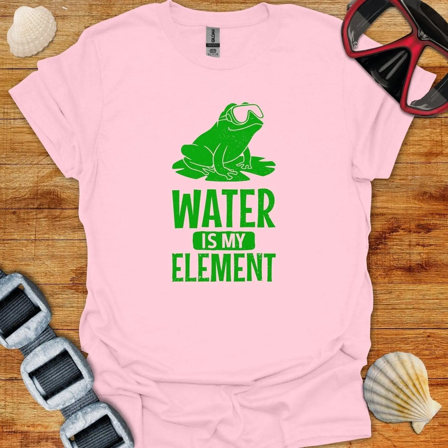T-Shirt Light Pink / S Water Element T-Shirt