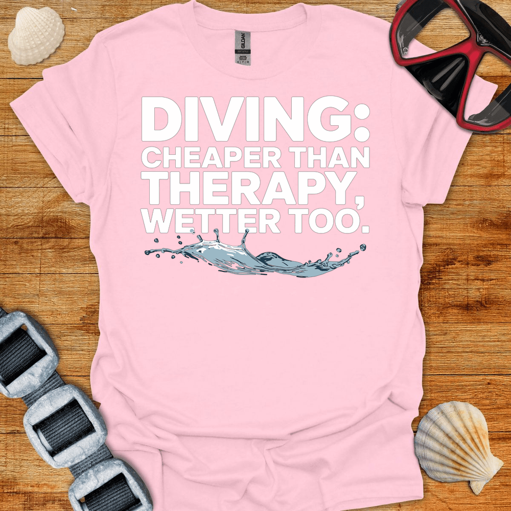 T-Shirt Light Pink / S Wetter Too T-Shirt