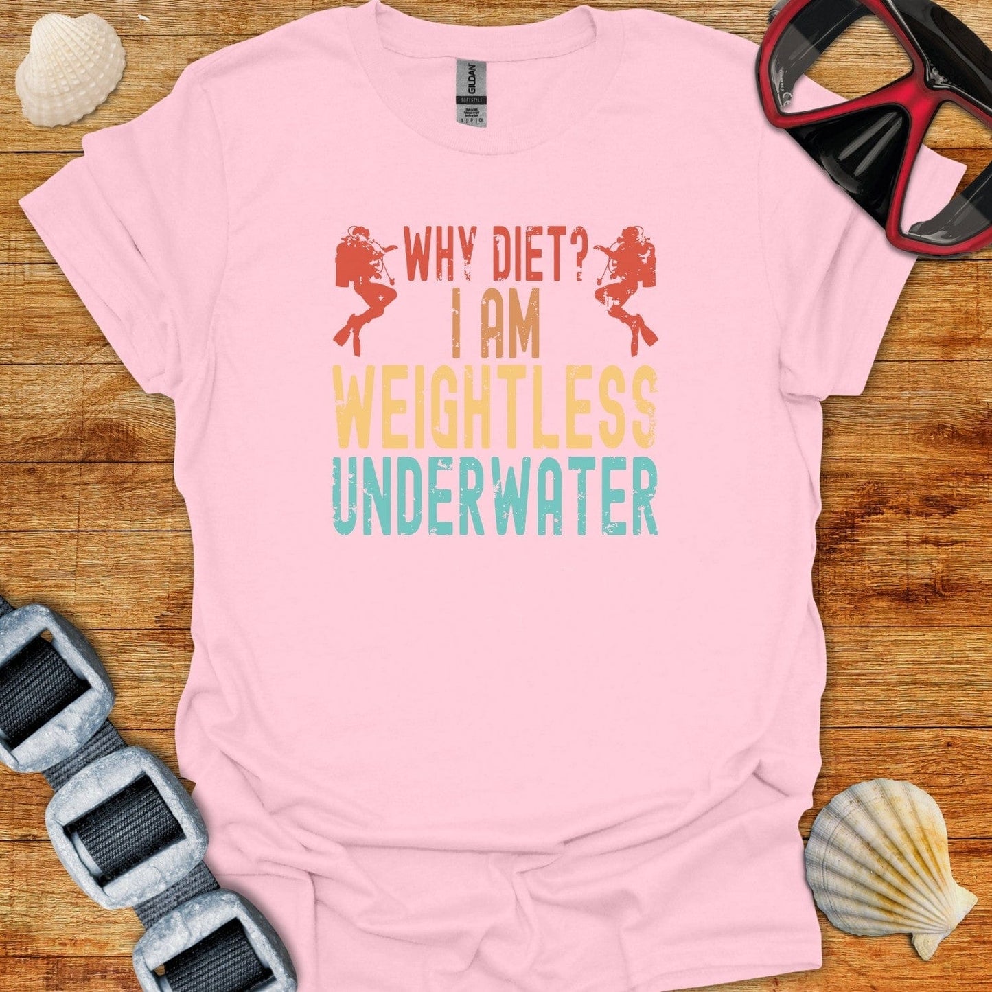 T-Shirt Light Pink / S Why Diet