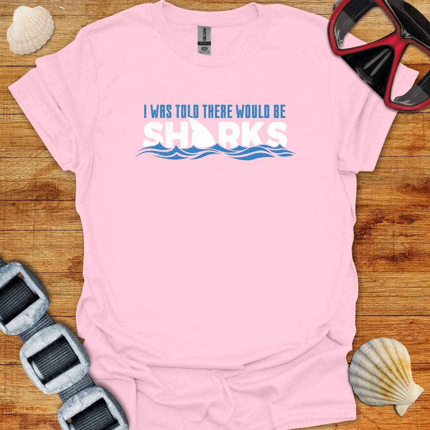 T-Shirt Light Pink / S Would Be Sharks