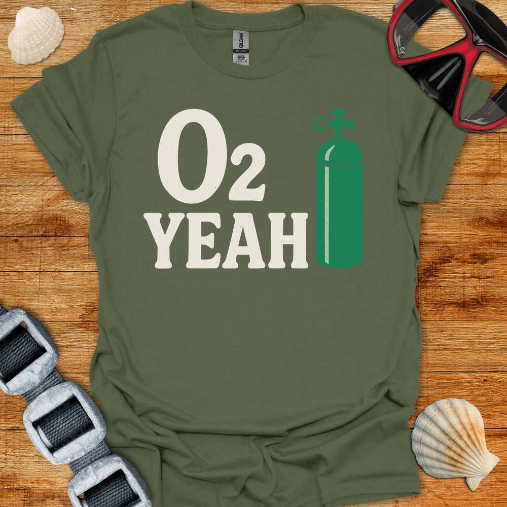 T-Shirt Military Green / S 02 Yeah T-Shirt
