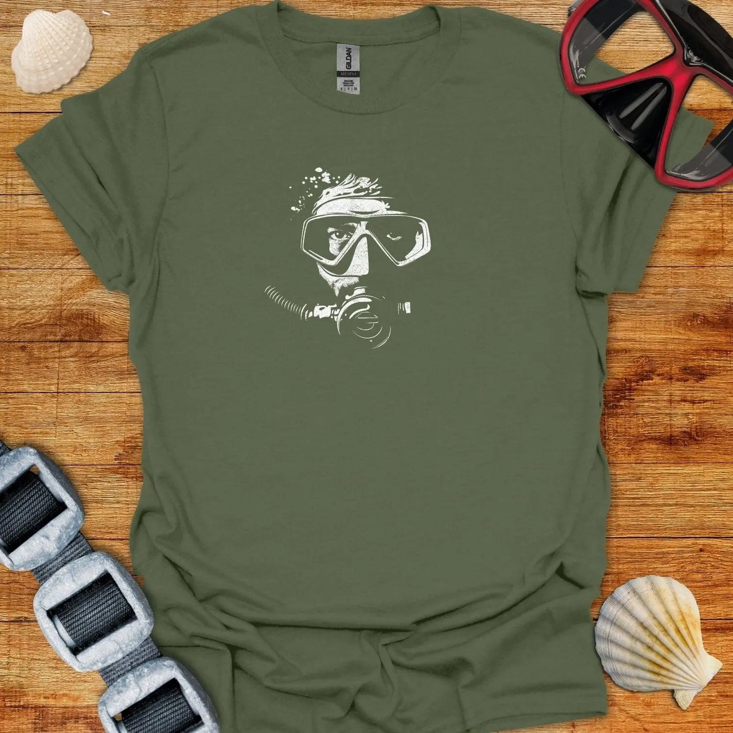 T-Shirt Military Green / S Deep