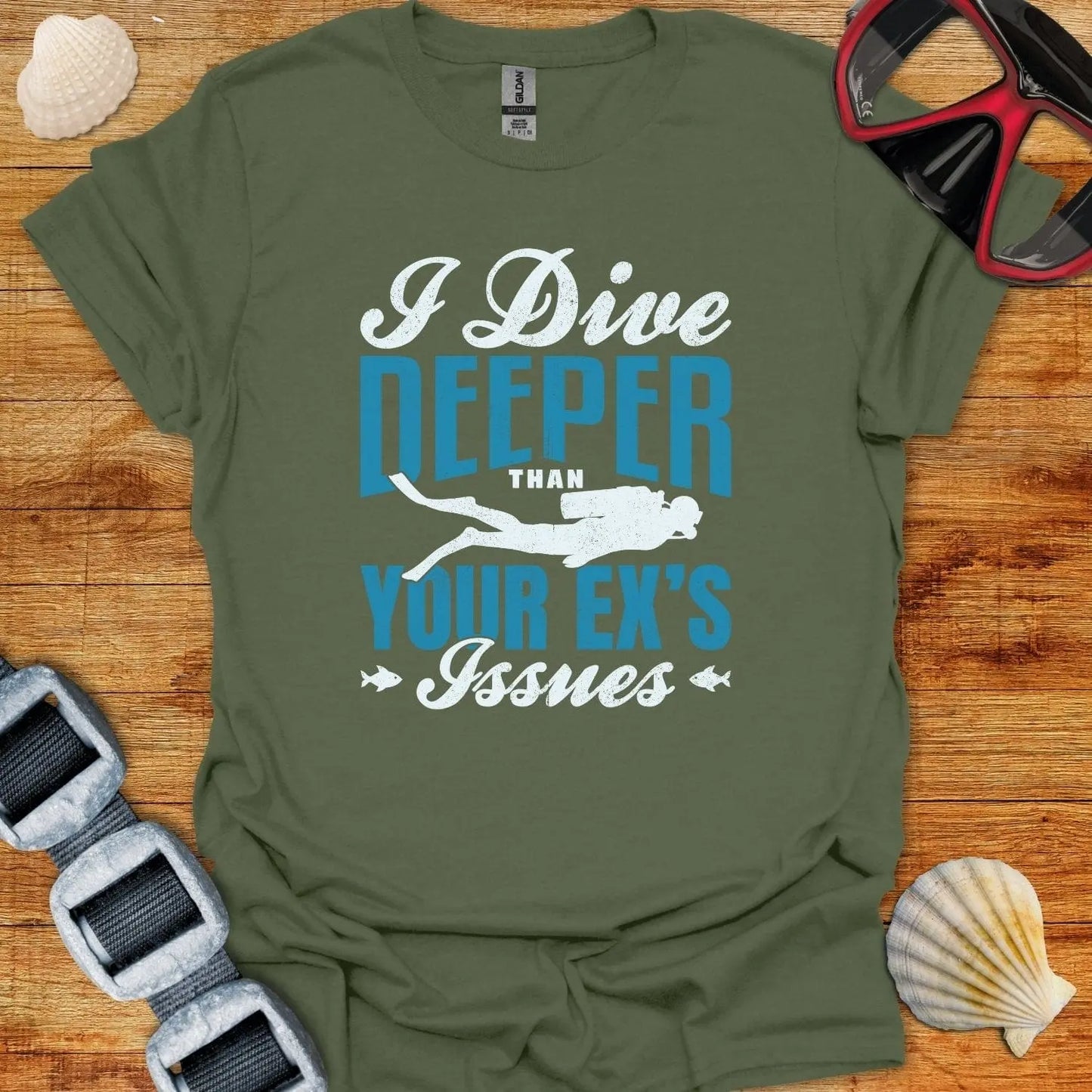 T-Shirt Military Green / S Deeper Issues T-Shirt