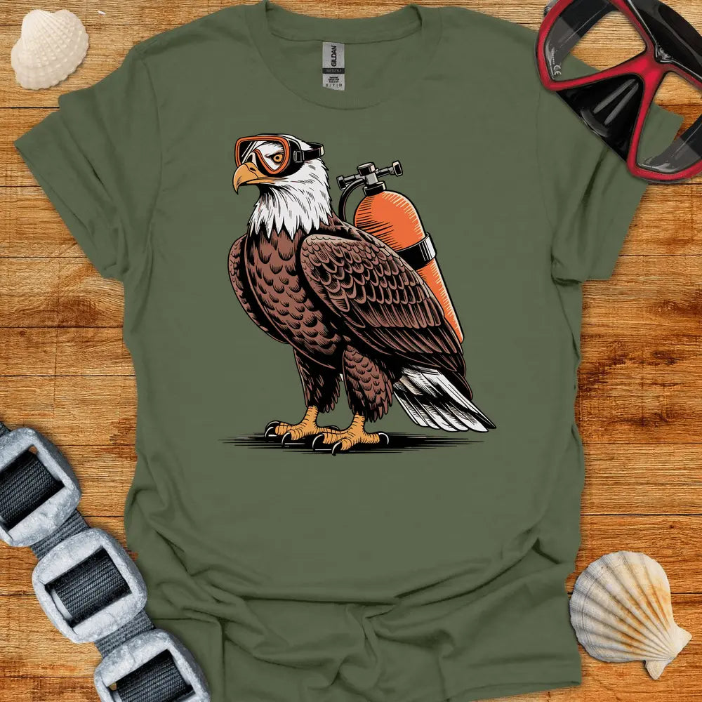 T-Shirt Military Green / S Eagle Diver T-Shirt