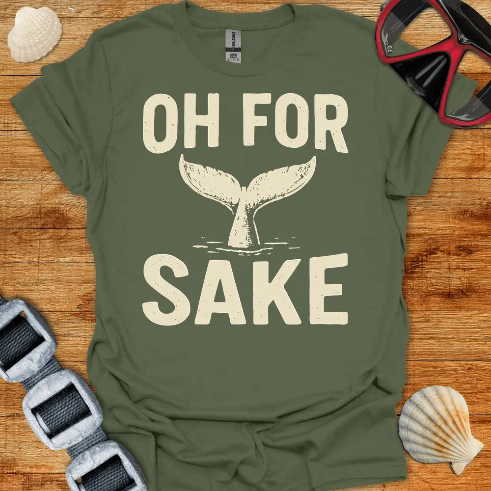 T-Shirt Military Green / S For Flukes Sake T-Shirt