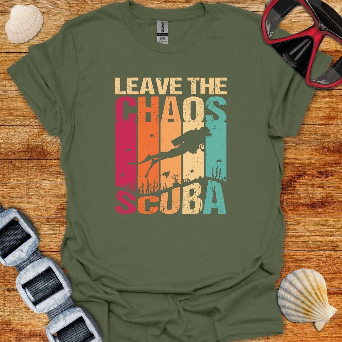 T-Shirt Military Green / S Leave The Chaos