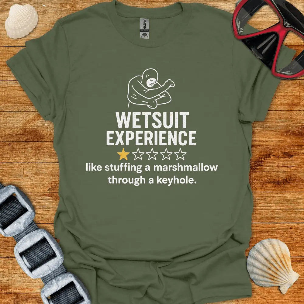T-Shirt Military Green / S Wetsuit Experience T-Shirt