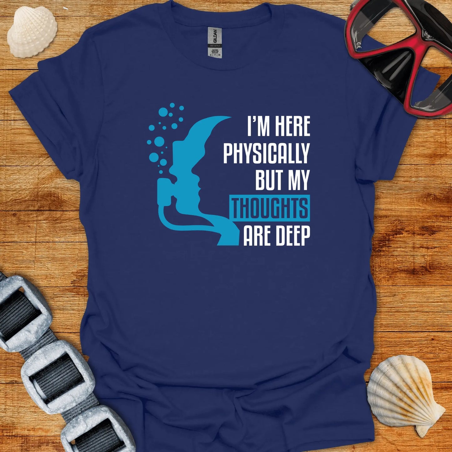 T-Shirt Navy / S Deep Thoughts T-Shirt