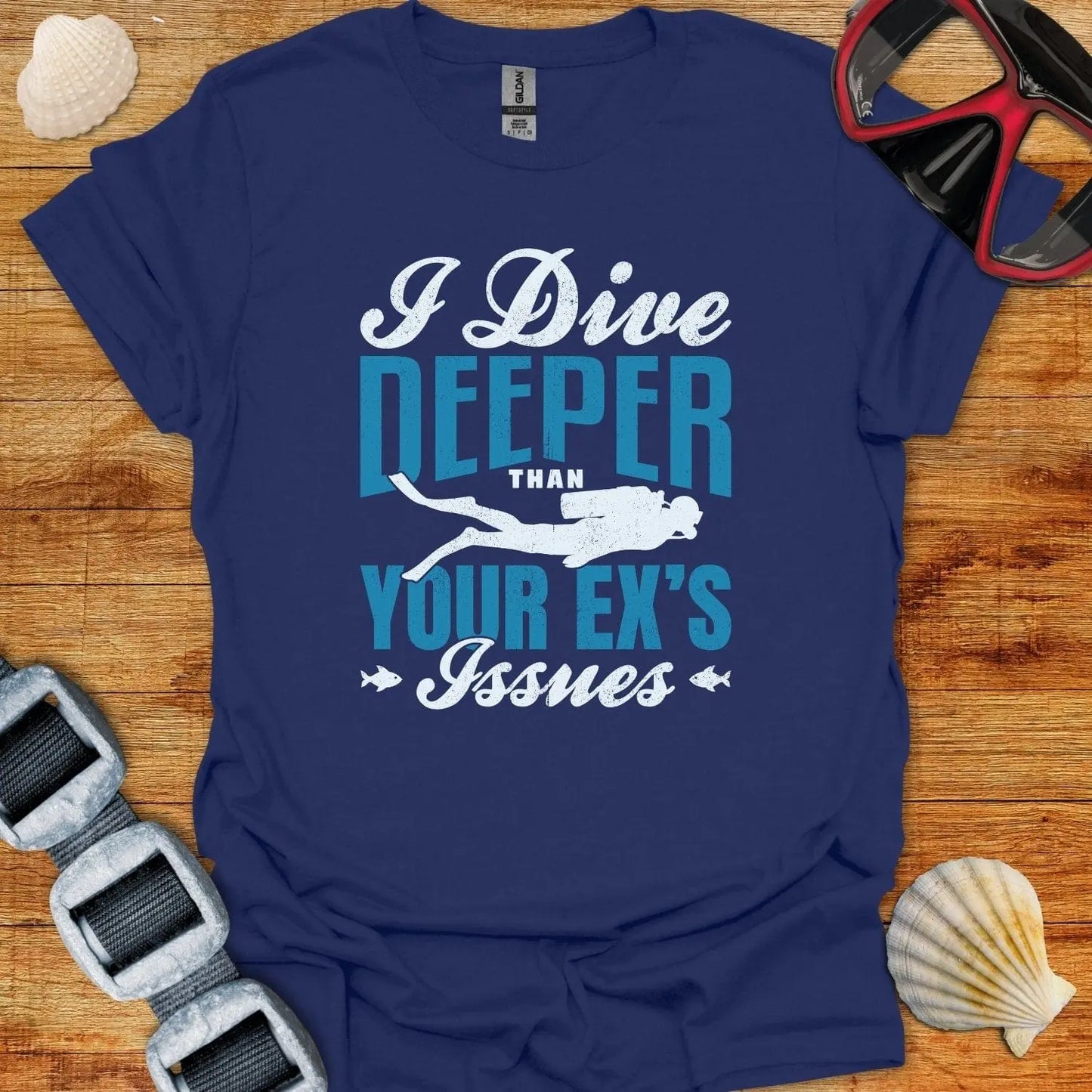 T-Shirt Navy / S Deeper Issues T-Shirt