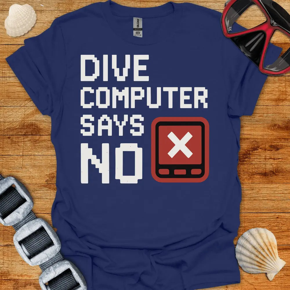 T-Shirt Navy / S Dive Computer T-Shirt