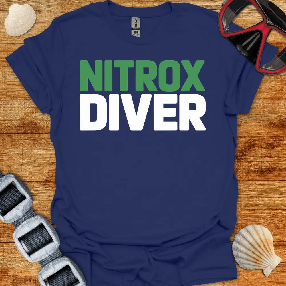 T-Shirt Navy / S Diver Nitrox T-Shirt