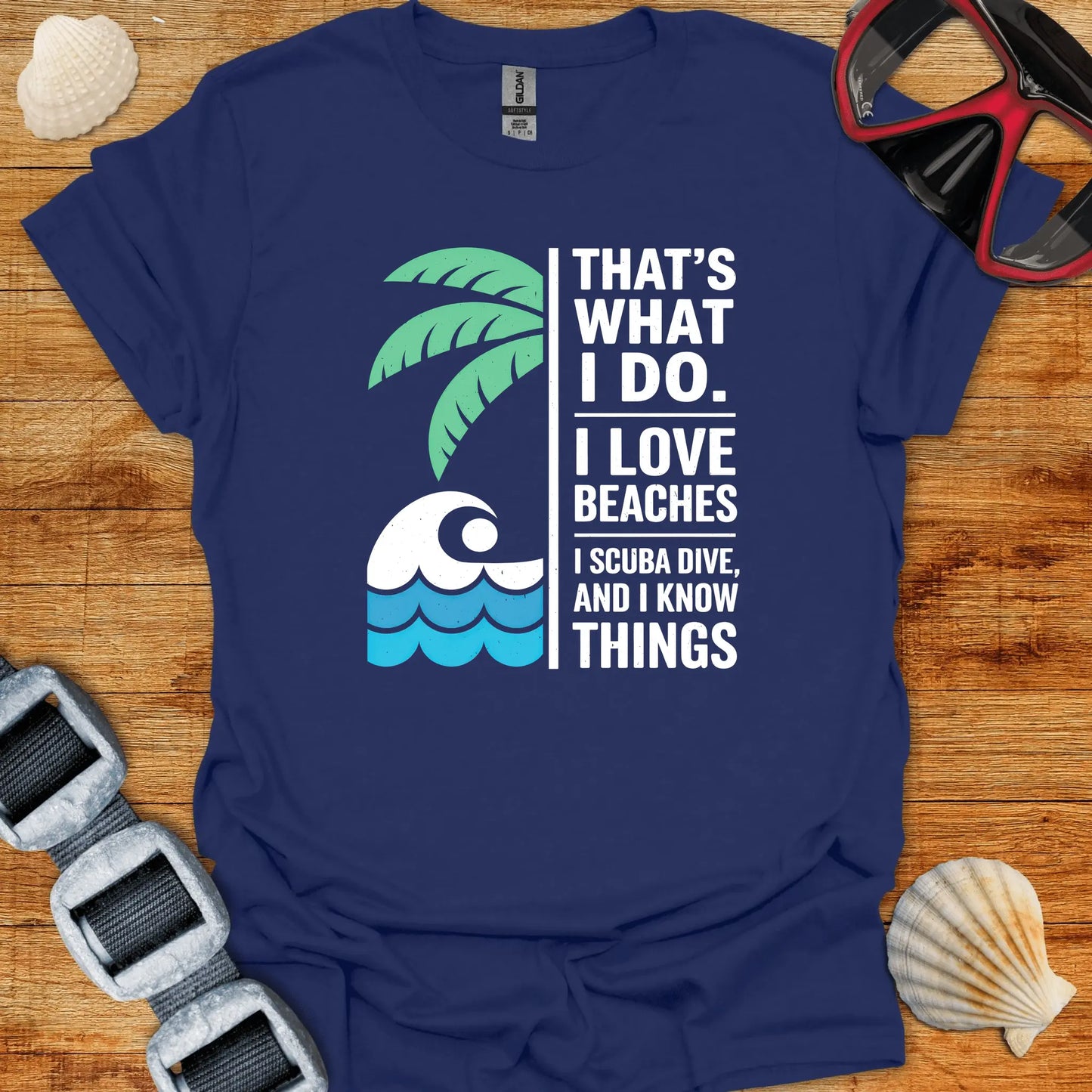 T-Shirt Navy / S Do Beach & Dive T-Shirt