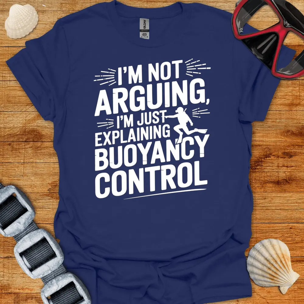 T-Shirt Navy / S Explaining Buoyancy T-Shirt