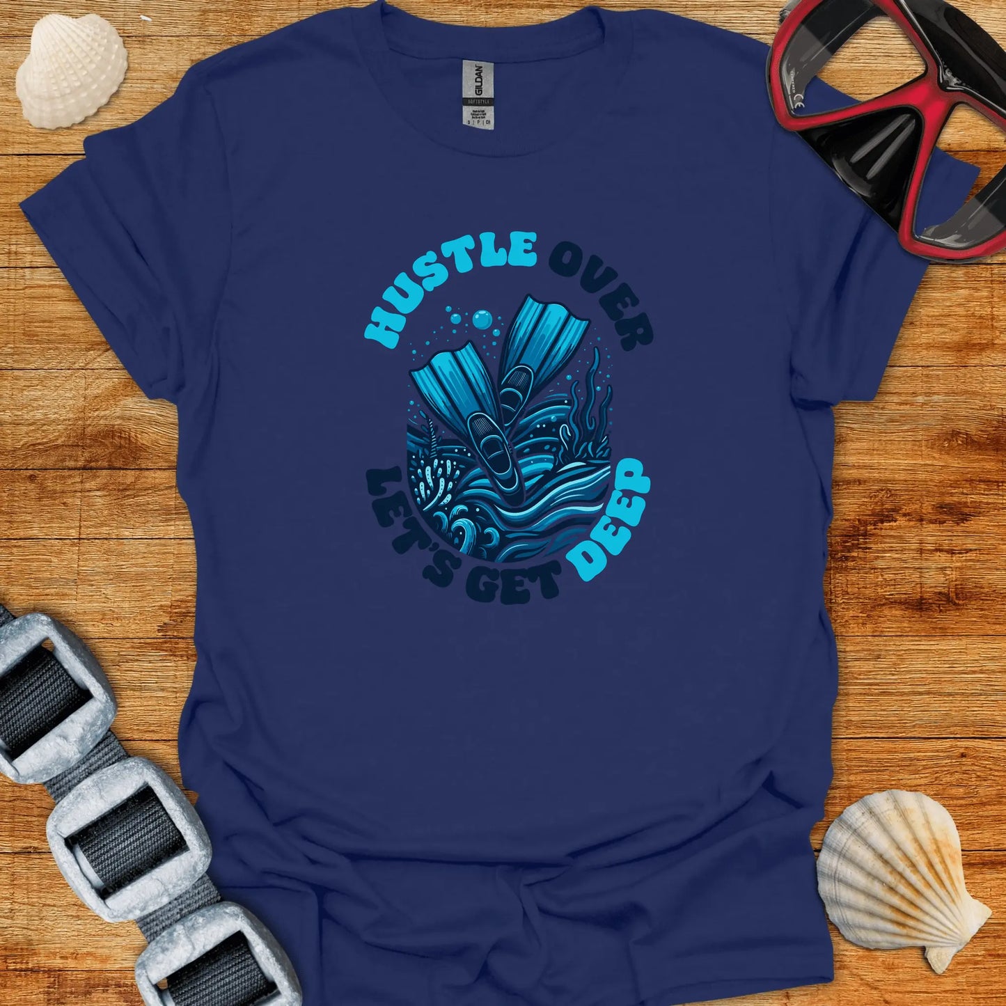 T-Shirt Navy / S Get Deep T-Shirt