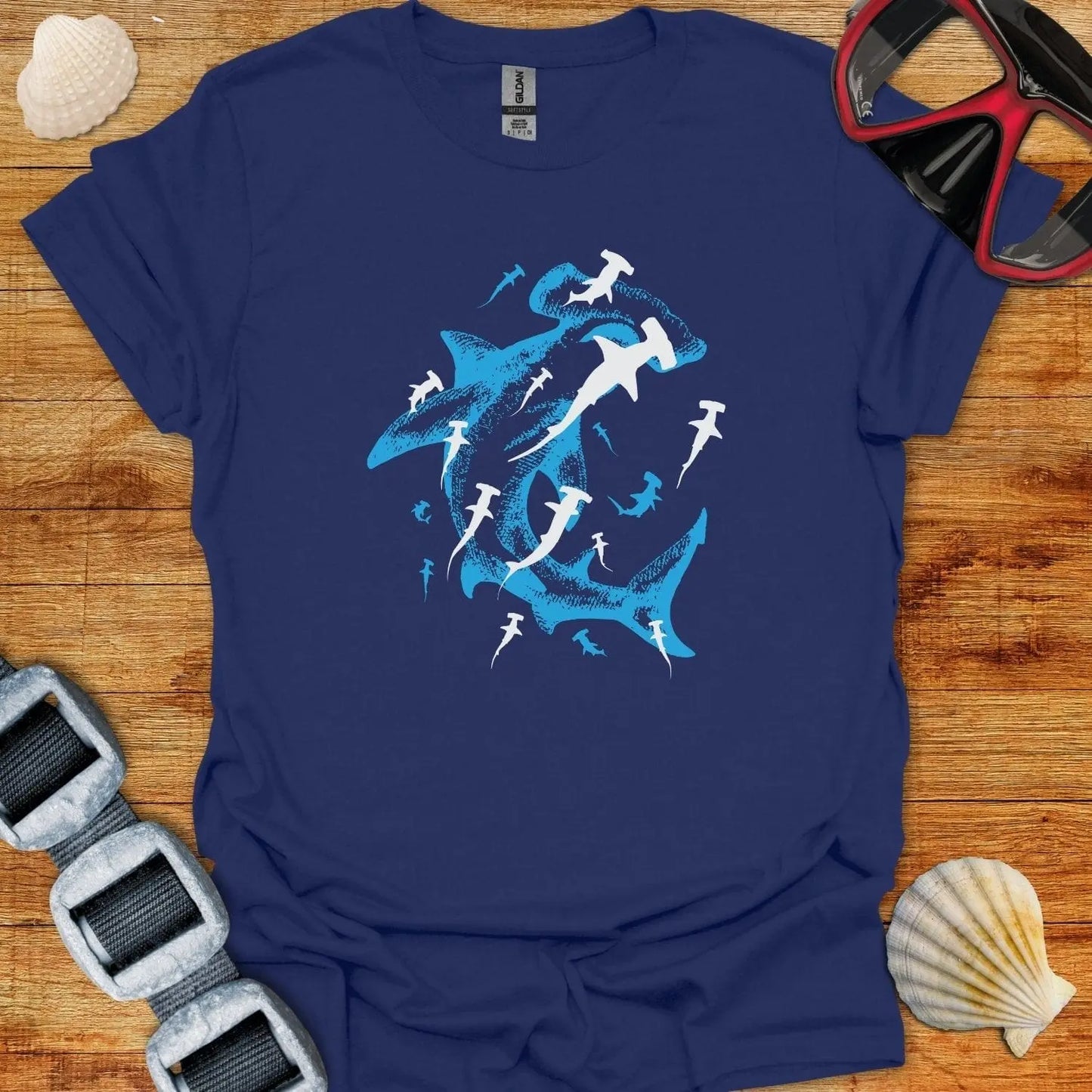 T-Shirt Navy / S Hammerheads