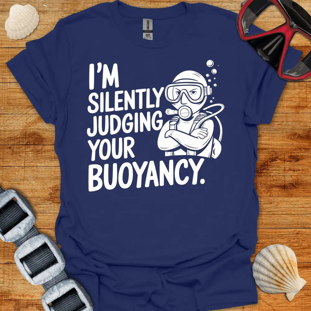 T-Shirt Navy / S Judging Buoyancy T-Shirt