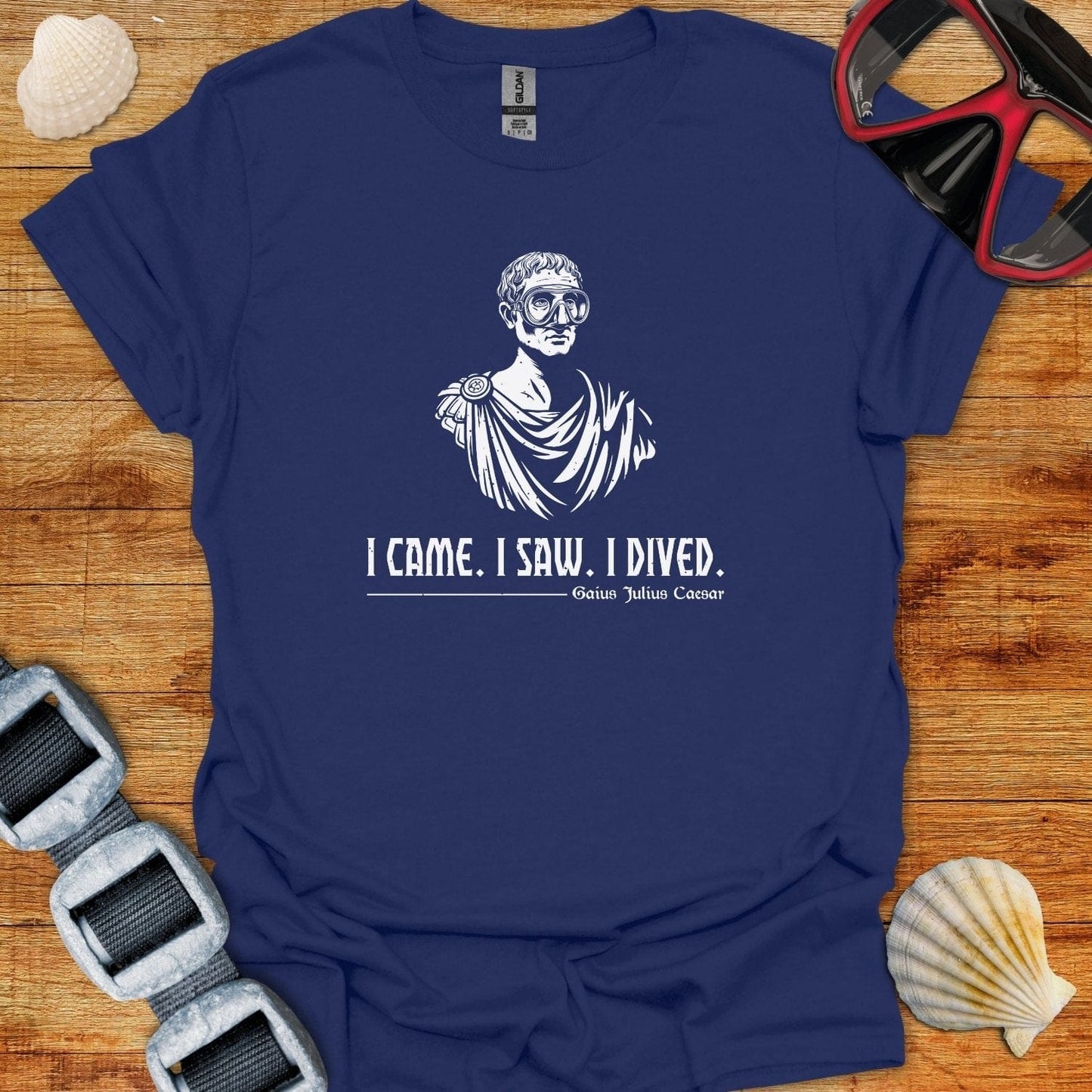 T-Shirt Navy / S Julius Dived T-Shirt