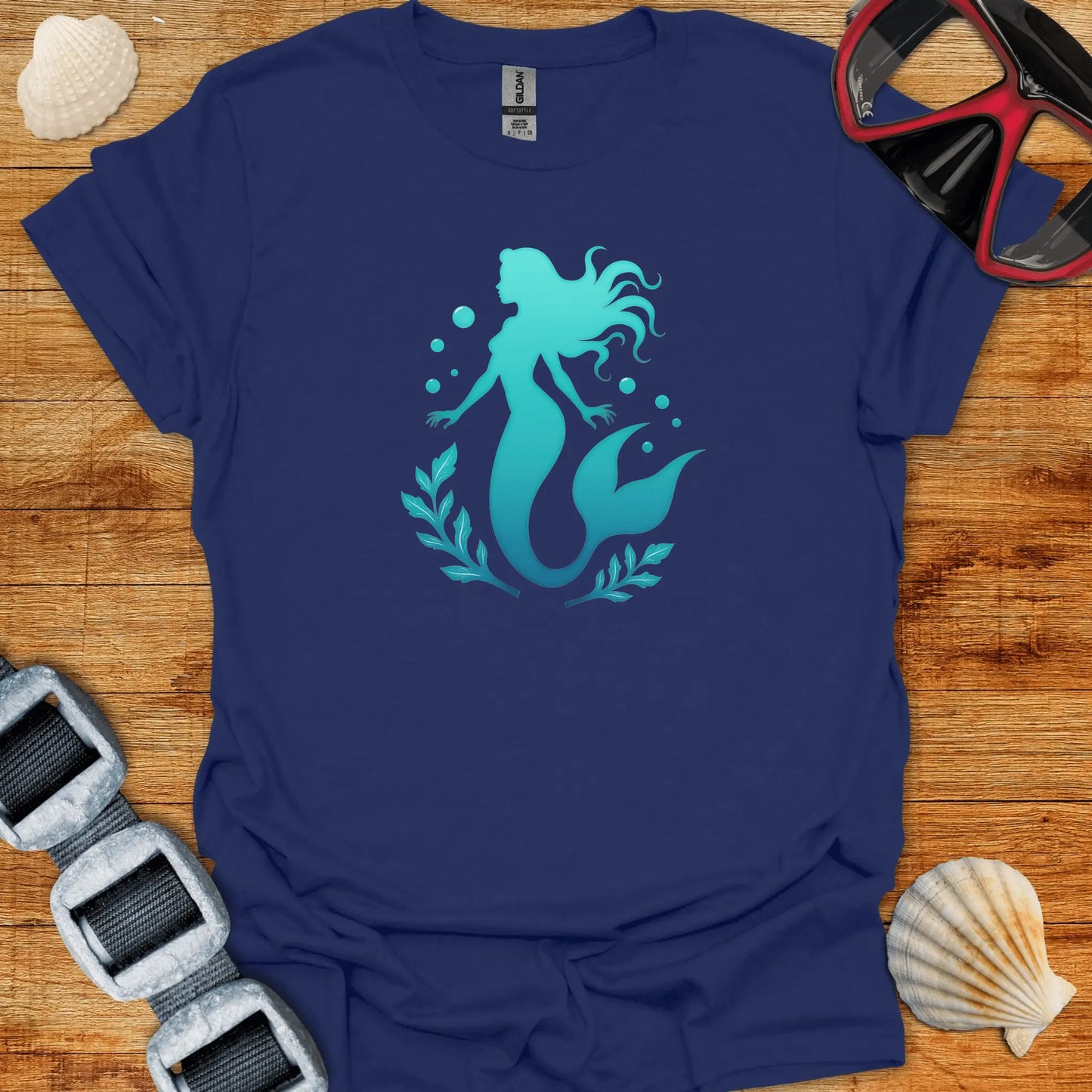 T-Shirt Navy / S Mermaid T-Shirt