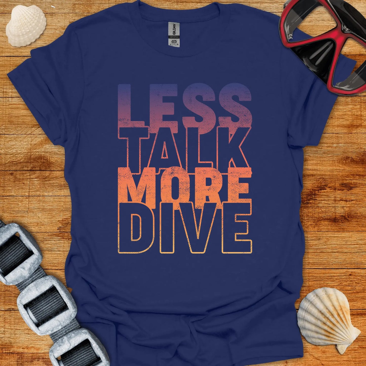 T-Shirt Navy / S More Dive T-Shirt