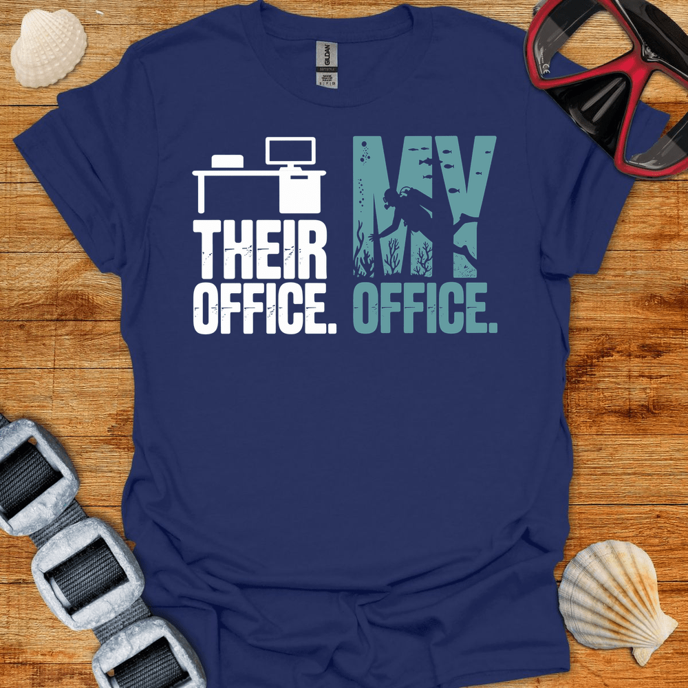 T-Shirt Navy / S My Office T-Shirt