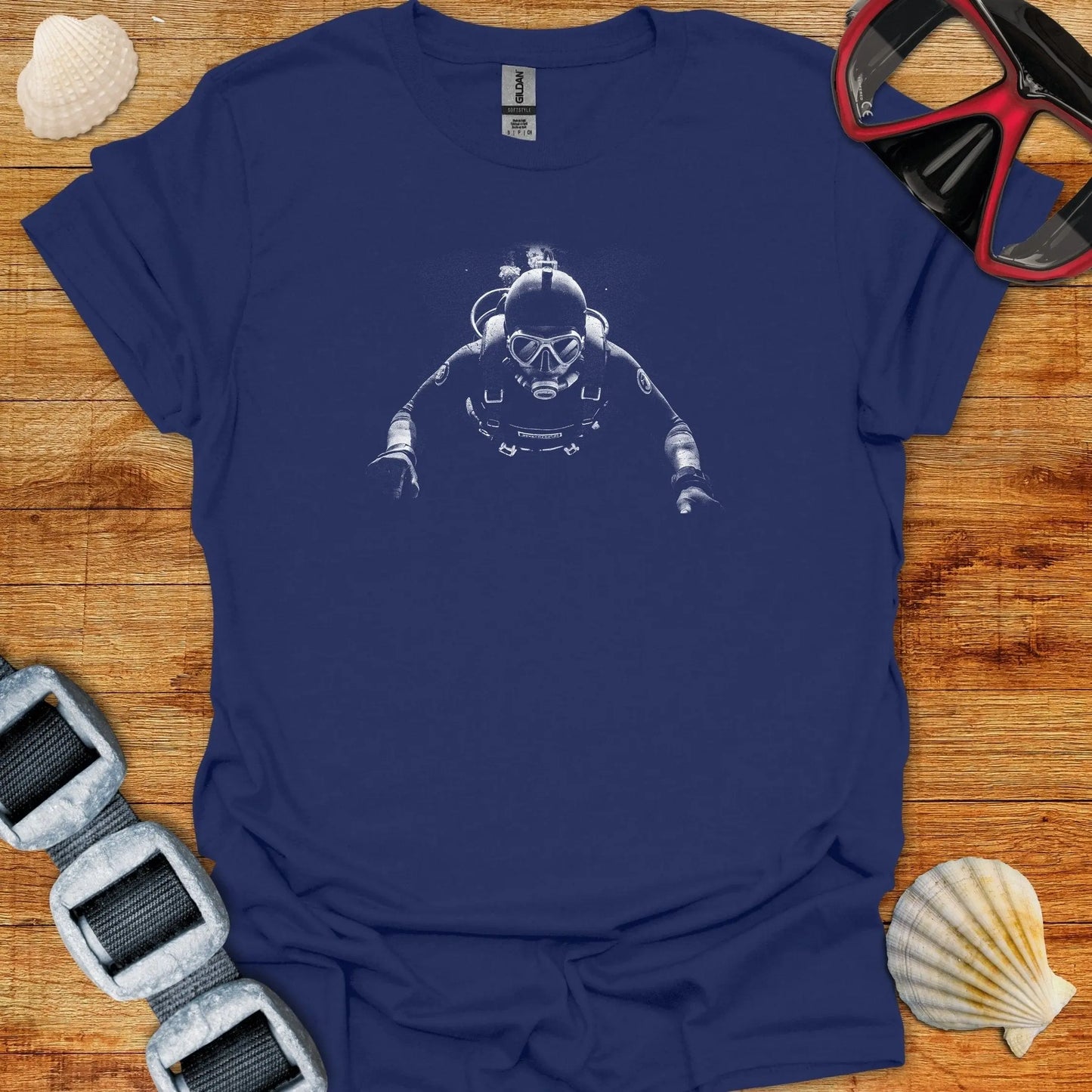 T-Shirt Navy / S Night Dive T-Shirt