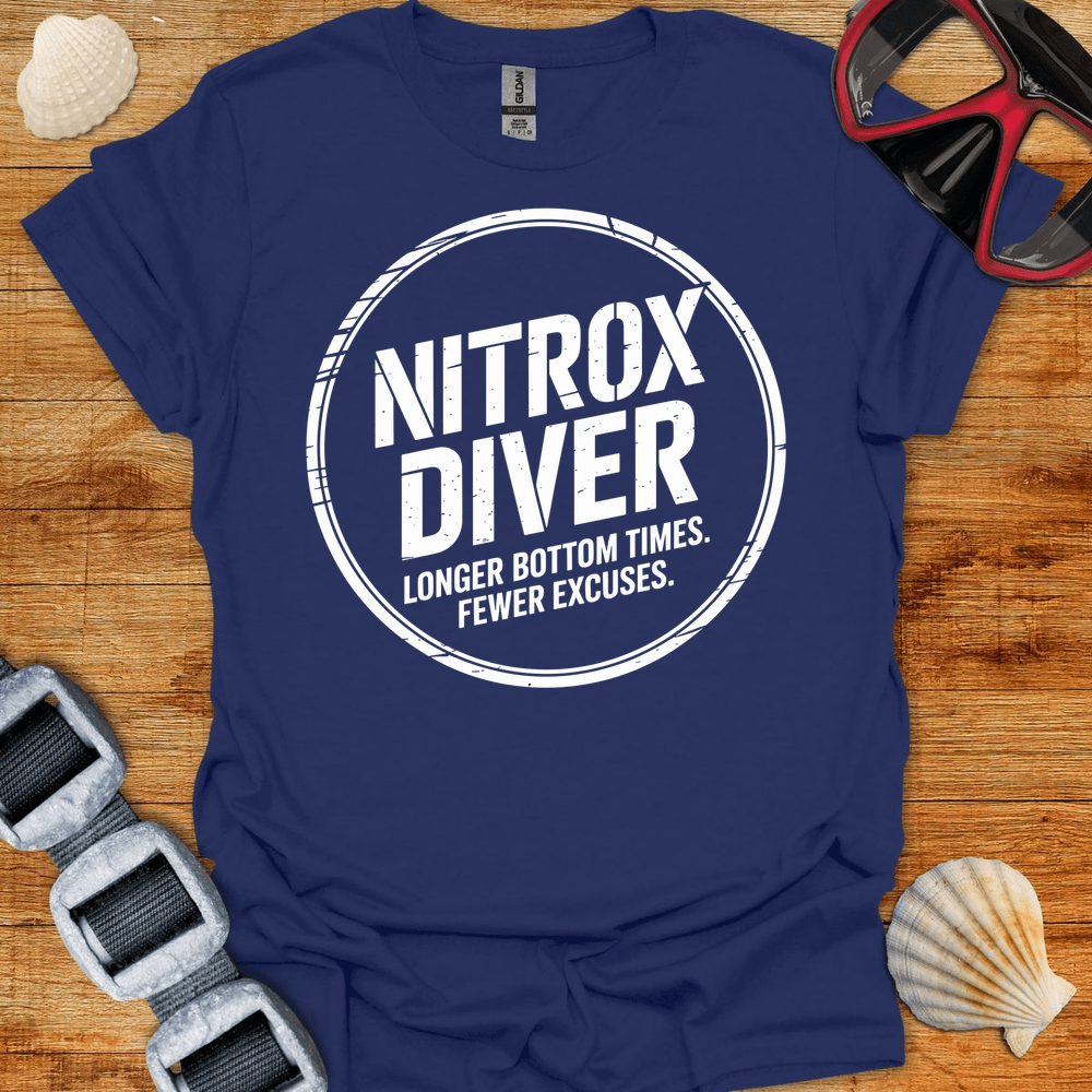 T-Shirt Navy / S Nitrox Times T-Shirt