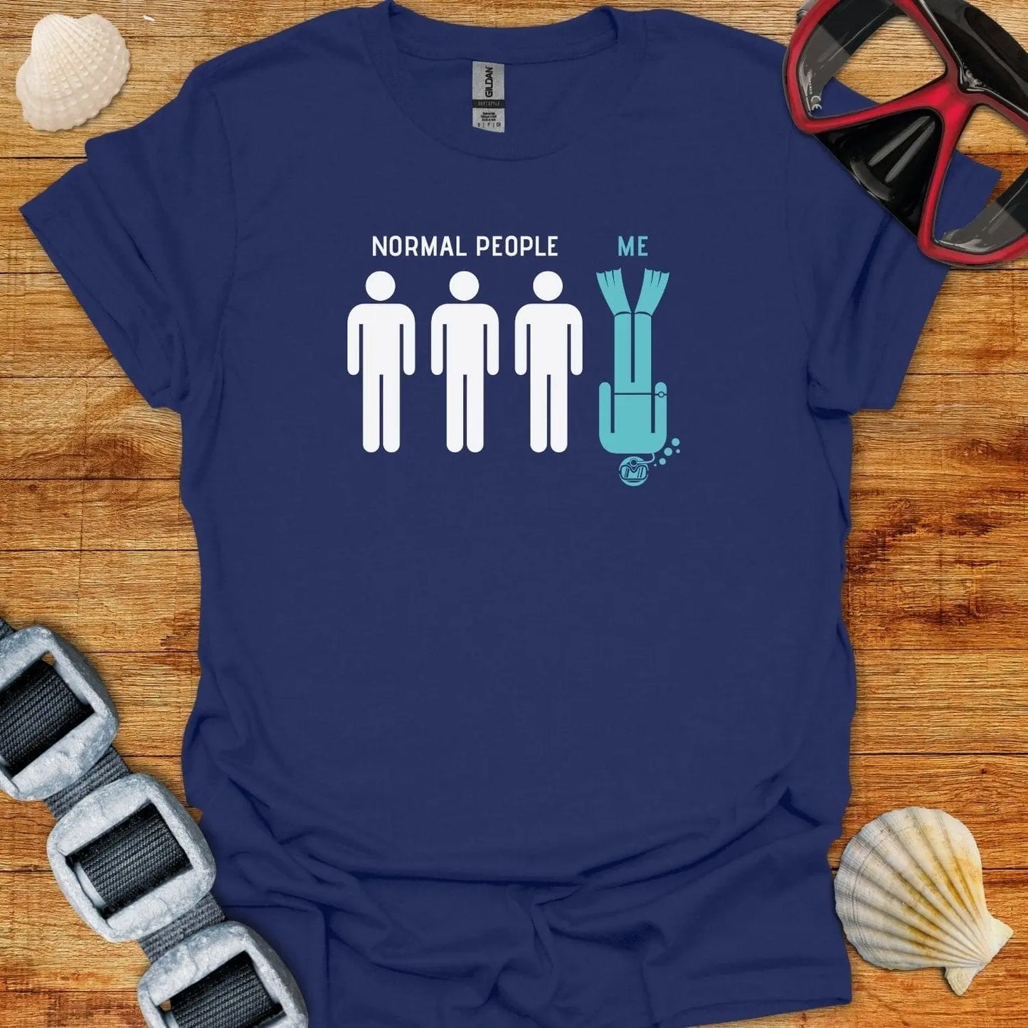 T-Shirt Navy / S Normal Vs Me