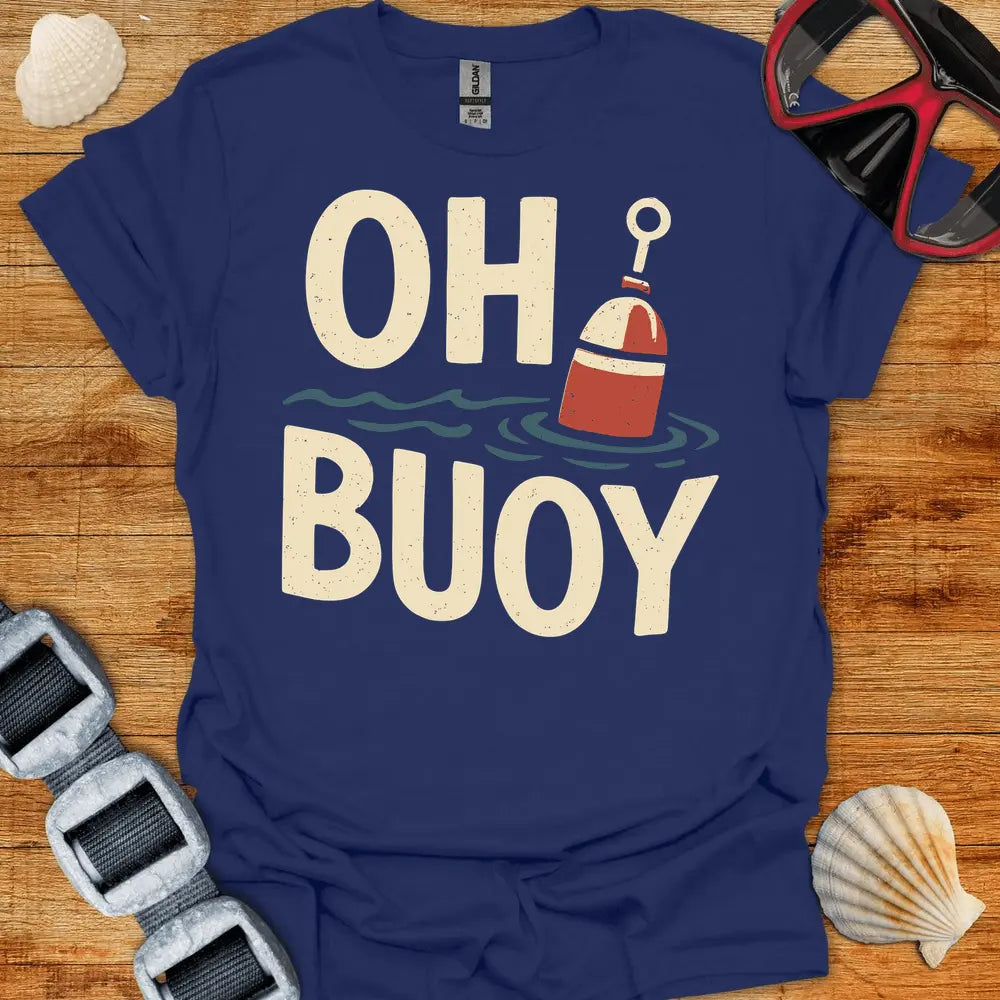 T-Shirt Navy / S Oh Buoy T-Shirt