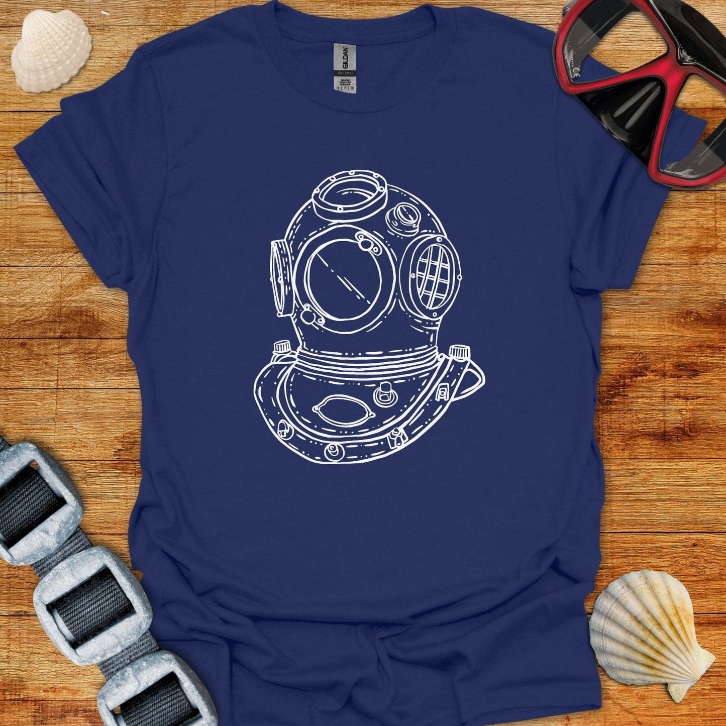 T-Shirt Navy / S Old Style Dive T-Shirt