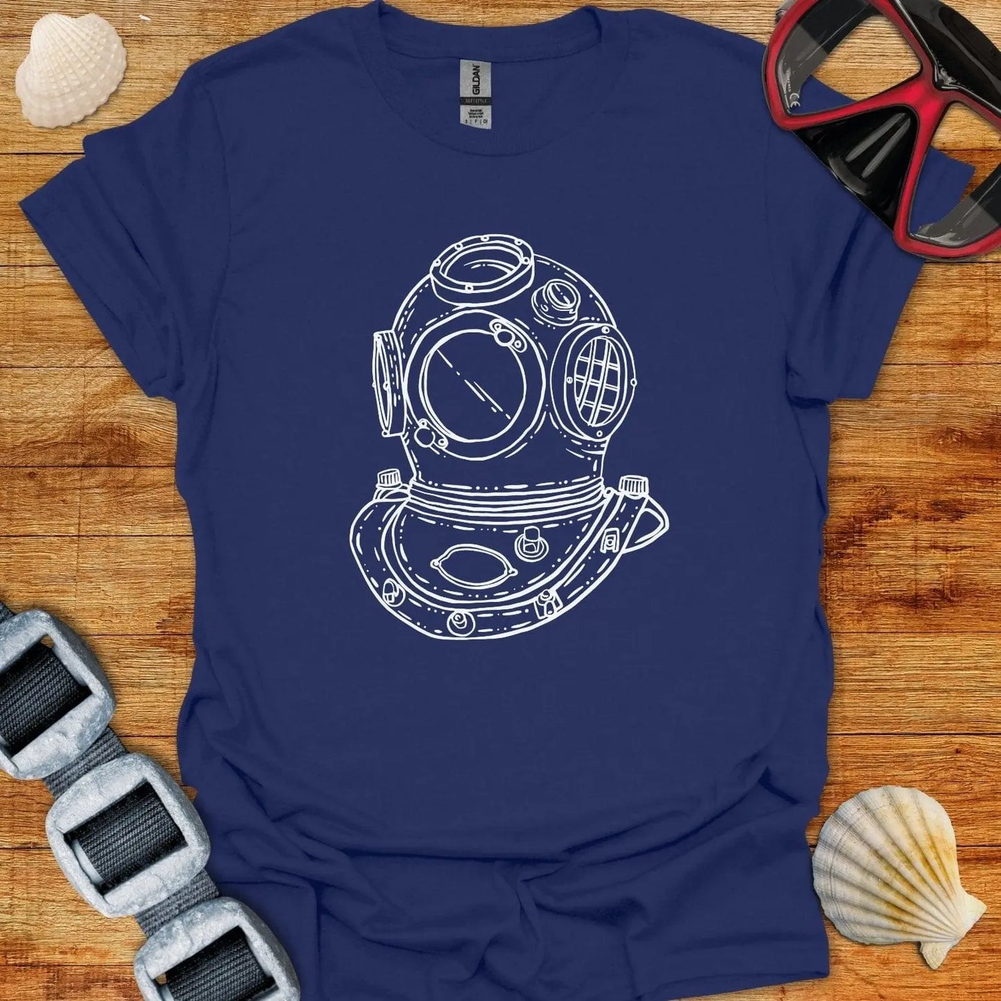 T-Shirt Navy / S Old Style Dive T-Shirt