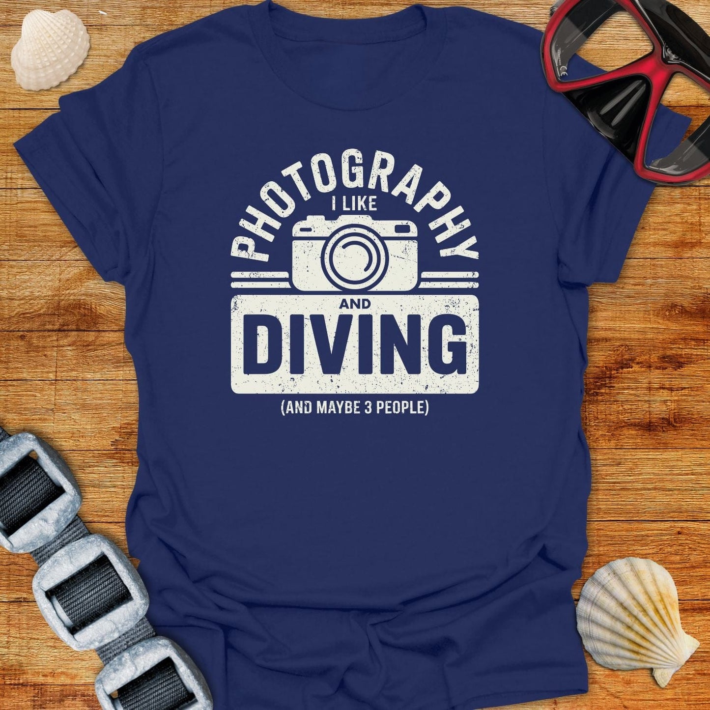 T-Shirt Navy / S Photography & Diving T-Shirt