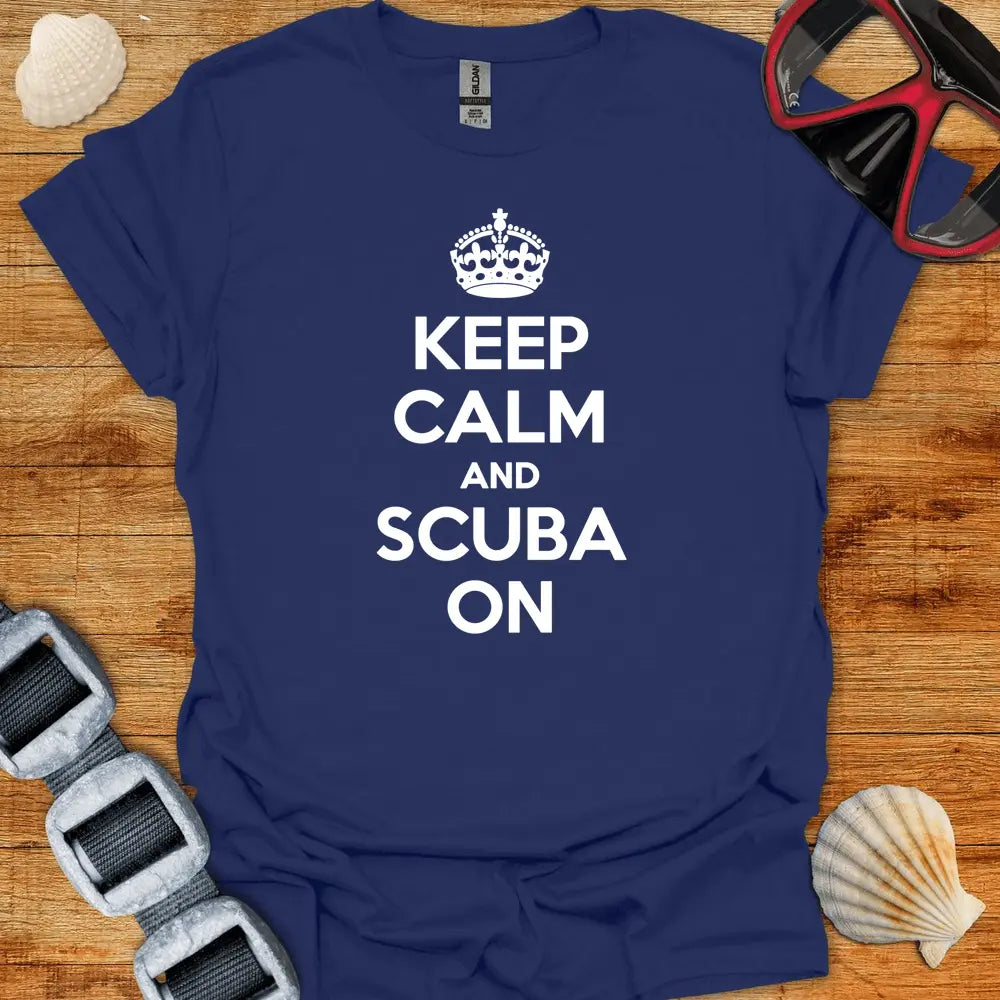 T-Shirt Navy / S Scuba On T-Shirt