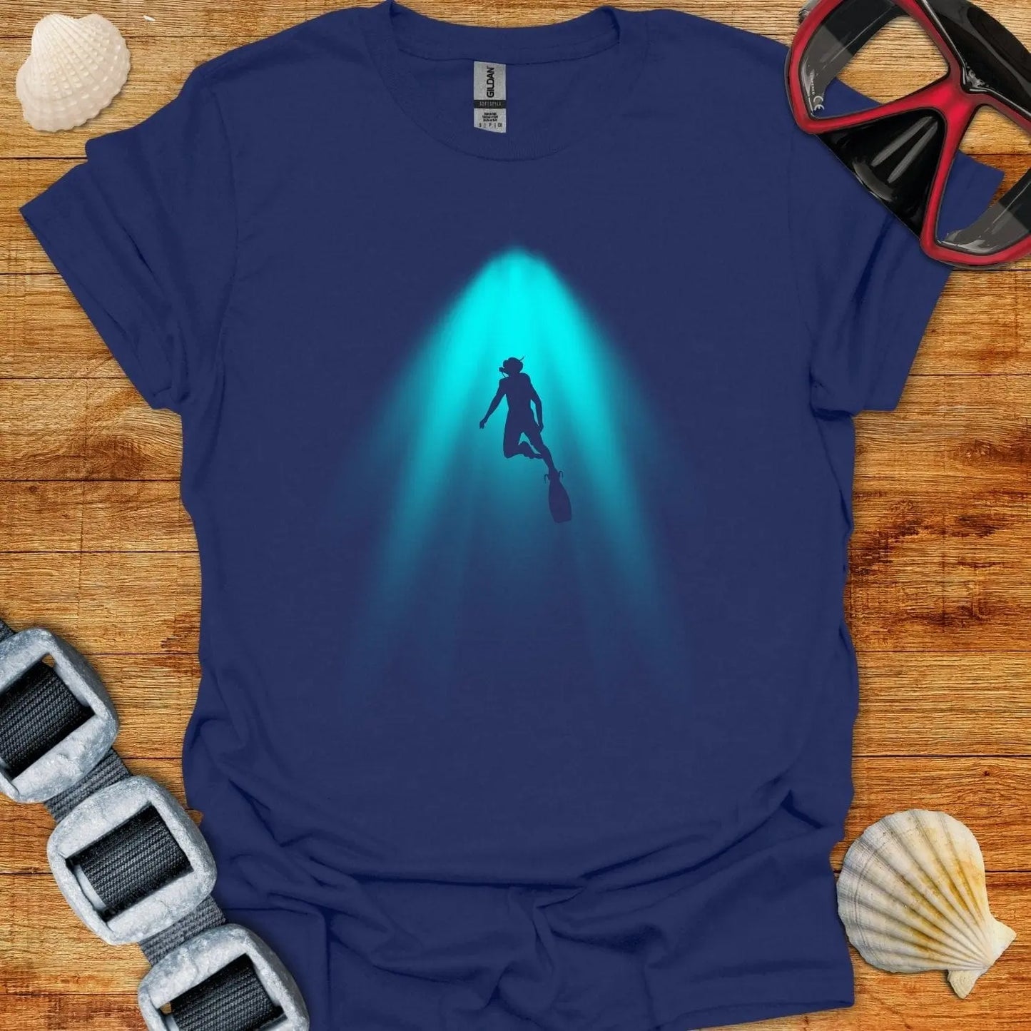 T-Shirt Navy / S See The Light T-Shirt