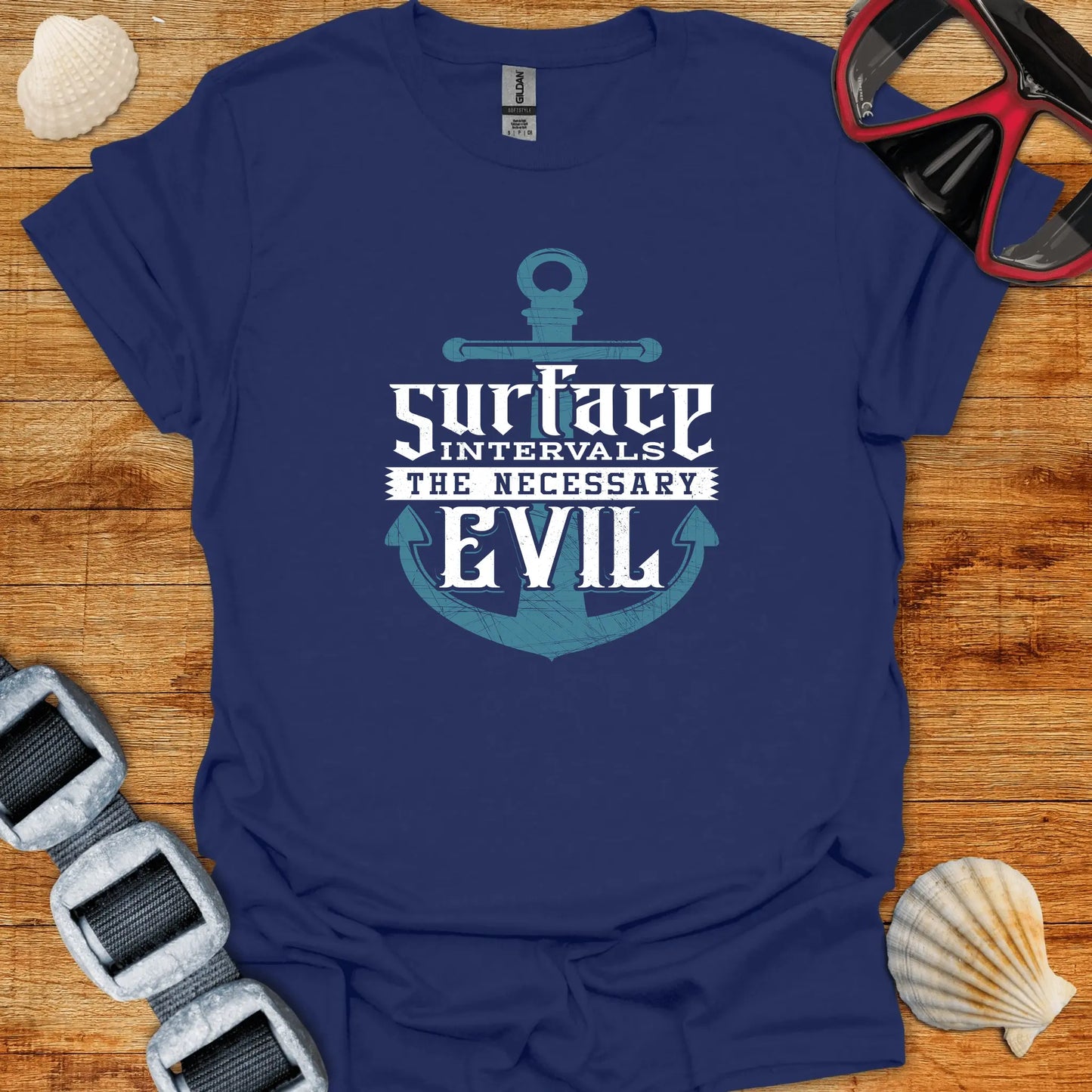 T-Shirt Navy / S Surface Interval T-Shirt