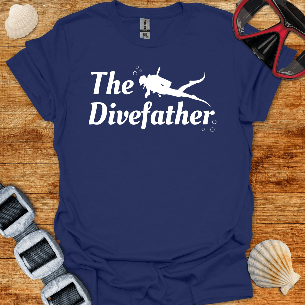 T-Shirt Navy / S The Divefather T-Shirt