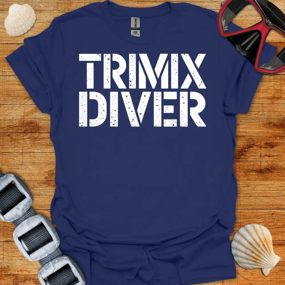 T-Shirt Navy / S Trimix Diver T-Shirt