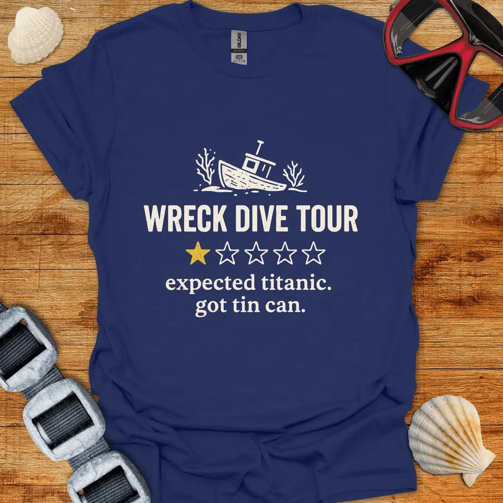 T-Shirt Navy / S Wreck Tour Review T-Shirt