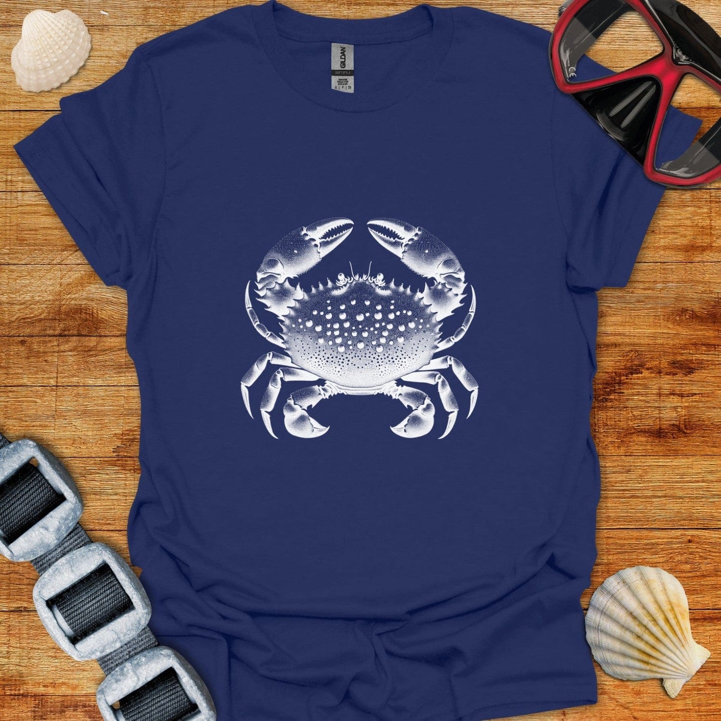T-Shirt Navy / XS Crab