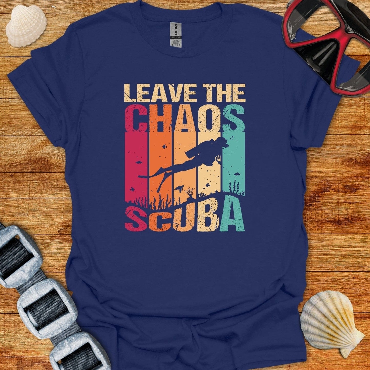 T-Shirt Navy / XS Leave The Chaos