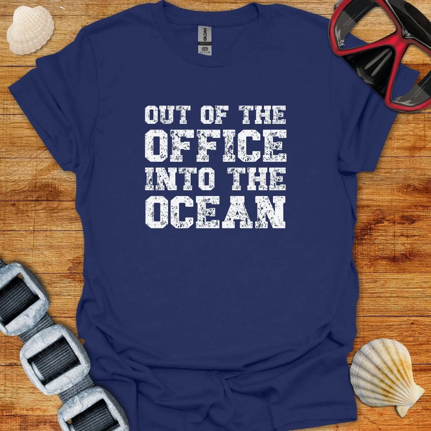 T-Shirt Navy / XS Out Of The Office
