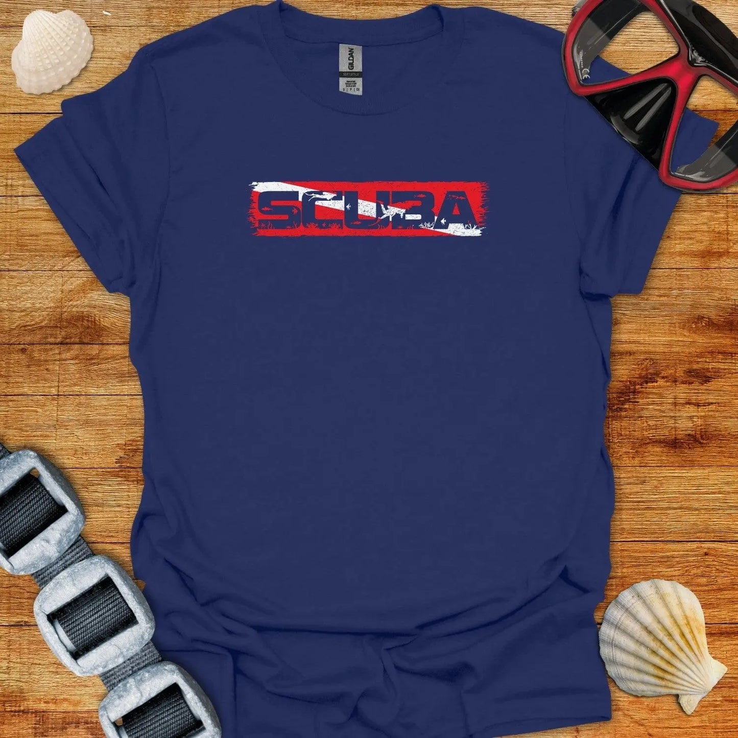 T-Shirt Navy / XS Scuba