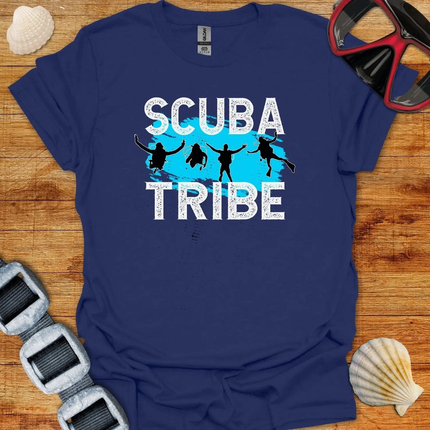 T-Shirt Navy / XS Scuba Tribe