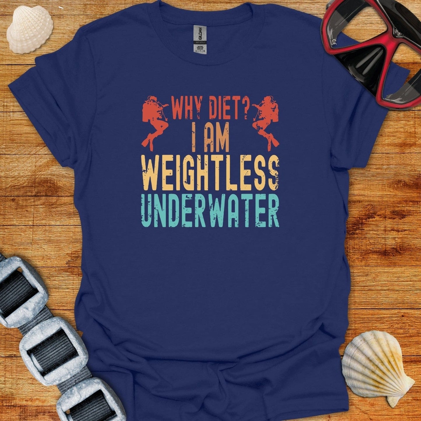 T-Shirt Navy / XS Why Diet