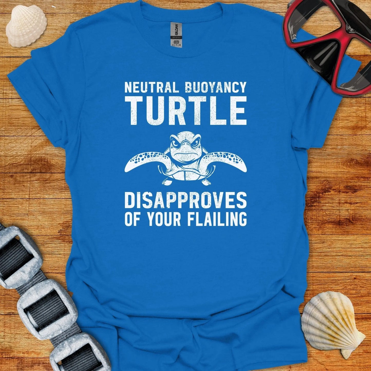 T-Shirt Neutral Buoyancy Turtle T-Shirt