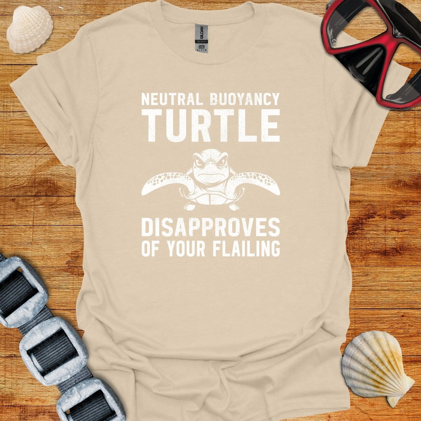 T-Shirt Neutral Buoyancy Turtle T-Shirt