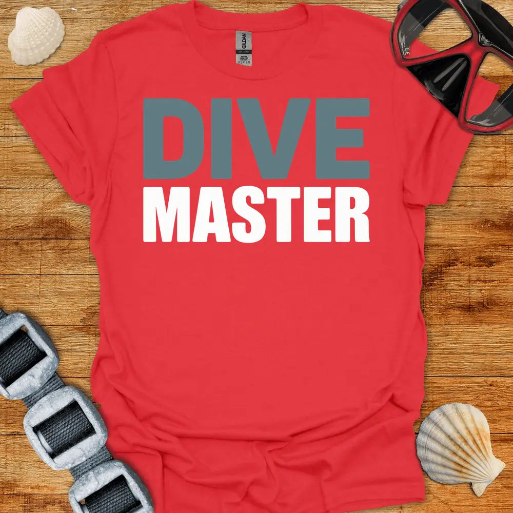 T-Shirt Red / S Divemaster Steel T-Shirt